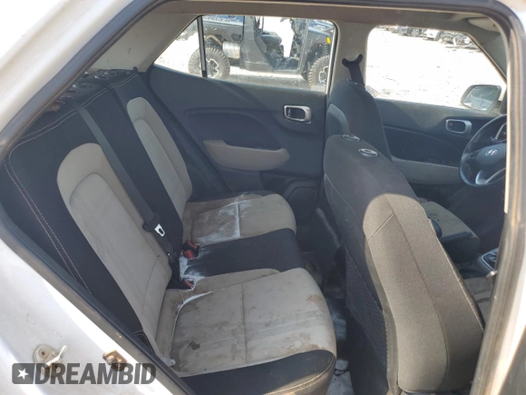 2021 Hyundai Venue SEL with VIN KMHRC8A37MU086732, listed as a Copart auction lot 59183105 with 104,202 mi miles and Salvage title. Bid and sale history available at DreamBid. Image 10.