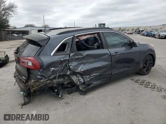 2019 Kia Niro EX with VIN KNDCC3LC4K5222283, listed as a Copart auction lot 45430815 with 83,319 mi miles and Non Repairable. Bid and sale history available at carsss.com. Image 3.