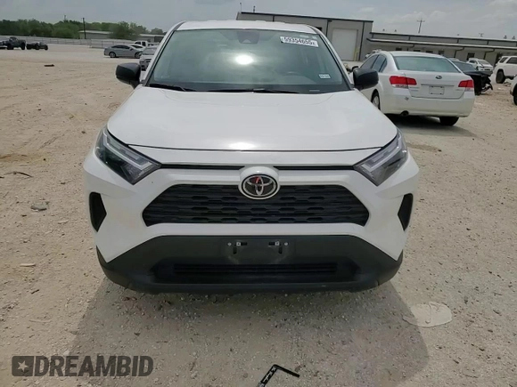 2023 Toyota RAV4 LE with VIN 2T3H1RFV4PC232972, listed as a Copart auction lot 59354655 with 27,884 mi miles and Salvage title. Bid and sale history available at DreamBid. Image 13.