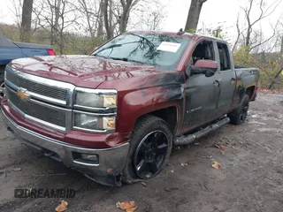 2015 Chevrolet Silverado 1500 LT with VIN 1GCRCREC5FZ359564, listed as a IAAI auction lot 40936680 with 1 mi miles. Bid and sale history available at carsss.com. Image 2.