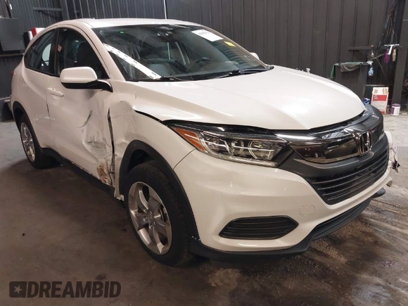 2021 Honda HR-V LX with VIN 3CZRU6H3XMM748281, listed as a IAAI auction lot 41903174 with 28,320 mi miles. Bid and sale history available at carsss.com. Image 1.