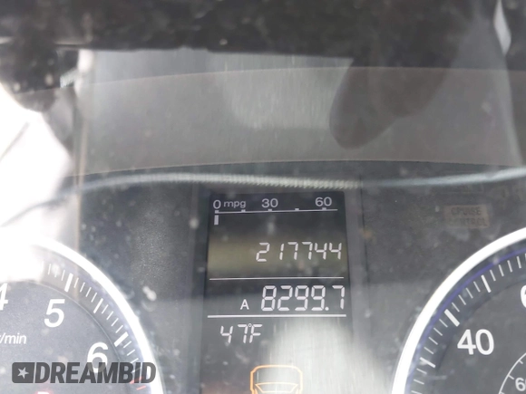 2008 Honda CR-V EX-L with VIN JHLRE48788C040261, listed as a IAAI auction lot 42006522 with 217,744 mi miles. Bid and sale history available at carsss.com. Image 15.
