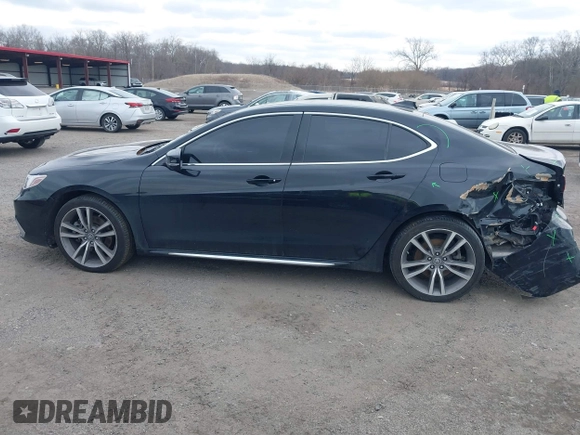 2020 Acura TLX w/Technology Pkg with VIN 19UUB2F43LA003332, listed as a IAAI auction lot 41630479 with 56,237 mi miles. Bid and sale history available at carsss.com. Image 14.
