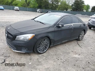 2017 Mercedes-Benz CLA with VIN WDDSJ4GB8HN440122, listed as a Copart auction lot 53989195 with 113,060 mi miles and Clean Title. Bid and sale history available at carsss.com. Image 1.