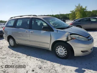 2006 Toyota Sienna CE with VIN 5TDZA23C66S578101, listed as a Copart auction lot 52400085 with 101,520 mi miles and Salvage Title. Bid and sale history available at DreamBid. Image 4.