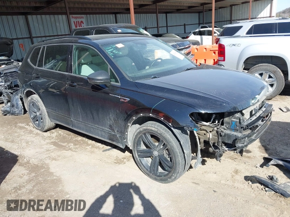 2019 Volkswagen Tiguan SE with VIN 3VV3B7AX2KM075179, listed as a IAAI auction lot 41728654 with 108,388 mi miles and . Bid and sale history available at DreamBid. Image 1.