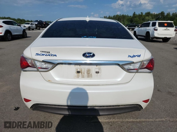 2012 Hyundai Sonata Hybrid with VIN KMHEC4A47CA055139, listed as a Copart auction lot 60082025 with 221,911 mi miles and Salvage title. Bid and sale history available at DreamBid. Image 6.