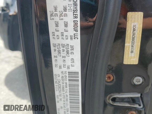 2012 Jeep Patriot Limited z VIN 1C4NJRCB8CD541749, wystawiony jako Copart lot #58732015 z przebiegiem 139 715 mil mil oraz Czysty tytuł • Clean title. Historia ofert i sprzedaży dostępna na DreamBid. Obrazek 13.