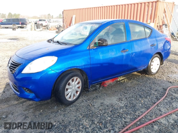 2012 Nissan Versa SV with VIN 3N1CN7AP9CL834121, listed as a IAAI auction lot 41790536 with 157,441 mi miles. Bid and sale history available at carsss.com. Image 2.