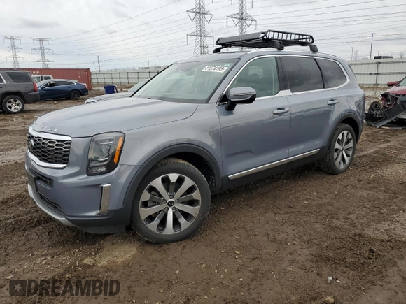 2020 Kia Telluride EX z VIN 5XYP34HC6LG082455, wystawiony jako Copart lot #51574195 z przebiegiem 133 653 mil mil oraz Szkoda całkowita • Salvage title. Historia ofert i sprzedaży dostępna na DreamBid. Obrazek 1.