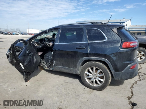 2014 Jeep Cherokee Limited with VIN 1C4PJMDB6EW159298, listed as a Copart auction lot 46536955 with Not Provided miles and Salvage Title. Bid and sale history available at DreamBid. Image 2.