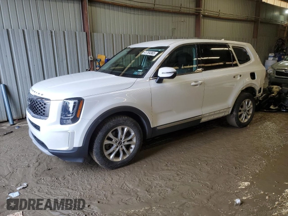 2020 Kia Telluride LX with VIN 5XYP2DHC4LG093764, listed as a Copart auction lot 41764965 with 68,695 mi miles and Salvage Title. Bid and sale history available at carsss.com. Image 1.