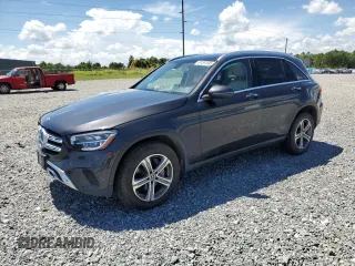 2020 Mercedes-Benz GLC 300 with VIN W1N0G8EB6LF850343, listed as a Copart auction lot 61297985 with 55,159 mi miles and Salvage title. Bid and sale history available at DreamBid. Image 1.