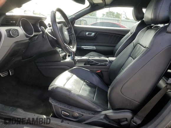 2017 Ford Mustang EcoBoost Premium with VIN 1FATP8UH9H5217901, listed as a Copart auction lot 58243235 with 94,489 mi miles and Salvage title. Bid and sale history available at DreamBid. Image 7.