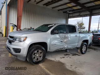 2019 Chevrolet Colorado 2WD Work Truck with VIN 1GCGSBEN8K1230469, listed as a Copart auction lot 68210464 with 100,563 mi miles and Salvage title. Bid and sale history available at DreamBid. Image 1.