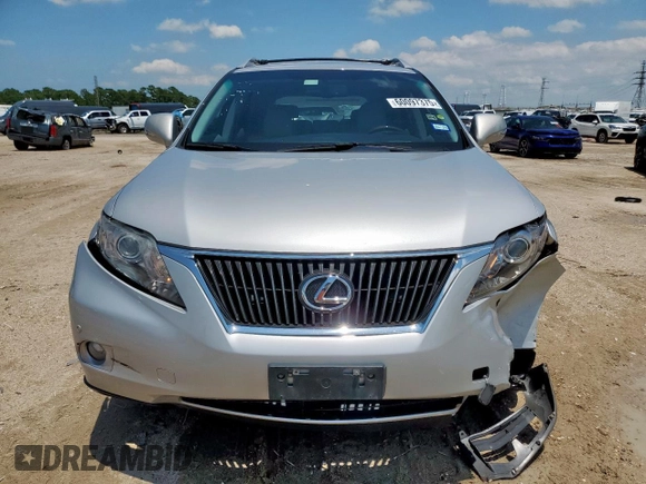 2010 Lexus RX 350 z VIN 2T2ZK1BA9AC033899, wystawiony jako Copart lot #60097375 z przebiegiem 58 397 mil mil oraz Szkoda całkowita • Salvage title. Historia ofert i sprzedaży dostępna na DreamBid. Obrazek 5.