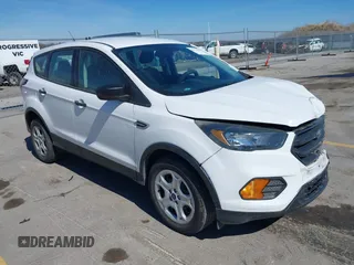 2018 Ford Escape S with VIN 1FMCU0F7XJUB25129, listed as a IAAI auction lot 41835894 with 122,645 mi miles and . Bid and sale history available at DreamBid. Image 1.