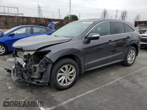 2016 Acura RDX Technology with VIN 5J8TB3H59GL004258, listed as a Copart auction lot 47366325 with 79,671 mi miles and Salvage Title. Bid and sale history available at DreamBid. Image 1.
