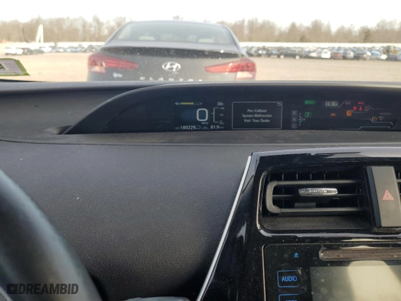 2017 Toyota Prius Prime Plus with VIN JTDKARFP8H3001387, listed as a Copart auction lot 50893175 with 180,229 mi miles and Salvage Title. Bid and sale history available at carsss.com. Image 9.