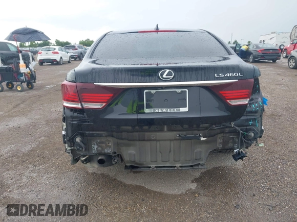 2015 Lexus LS 460 L with VIN JTHGL5EF6F5054364, listed as a IAAI auction lot 42465692 with 139,431 mi miles and . Bid and sale history available at DreamBid. Image 16.