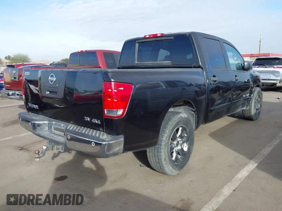 2012 Nissan Titan SL with VIN 1N6AA0EC0CN314014, listed as a IAAI auction lot 41562597 with 152,678 mi miles and . Bid and sale history available at DreamBid. Image 4.