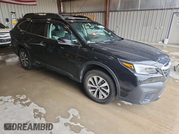 2020 Subaru Outback Premium with VIN 4S4BTAEC7L3203622, listed as a Copart auction lot 61384565 with Not provided miles and Salvage title. Bid and sale history available at DreamBid. Image 4.