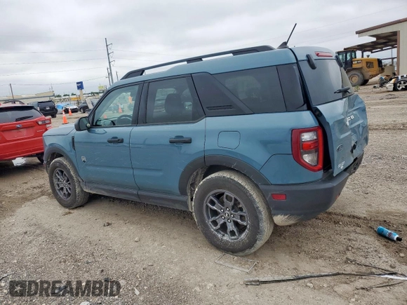 2021 Ford Bronco Sport Big Bend with VIN 3FMCR9B65MRA16267, listed as a Copart auction lot 58597815 with 85,522 mi miles and Clean title. Bid and sale history available at DreamBid. Image 2.