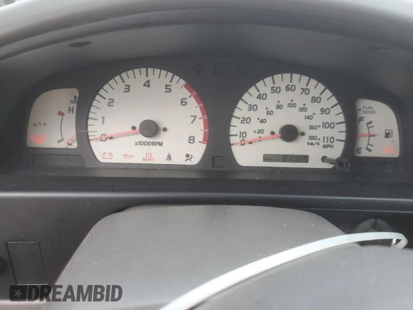2004 Toyota Tacoma with VIN 5TEWN72N94Z462012, listed as a Copart auction lot 52593185 with 81,180 mi miles and Salvage Title. Bid and sale history available at DreamBid. Image 9.