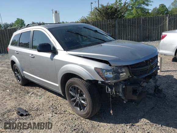 2019 Dodge Journey SE with VIN 3C4PDCBB7KT872524, listed as a IAAI auction lot 42093711 with 86,519 mi miles and . Bid and sale history available at DreamBid. Image 1.