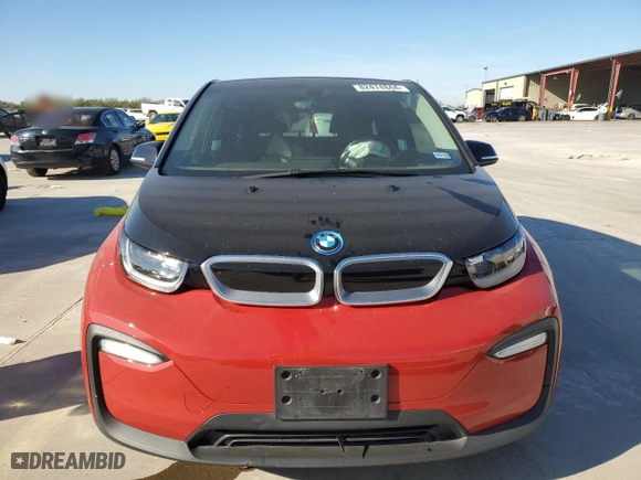 2018 BMW i3 with VIN WBY7Z4C5XJVD97368, listed as a Copart auction lot 82474844 with 0 mi miles and Salvage Title. Bid and sale history available at carsss.com. Image 5.