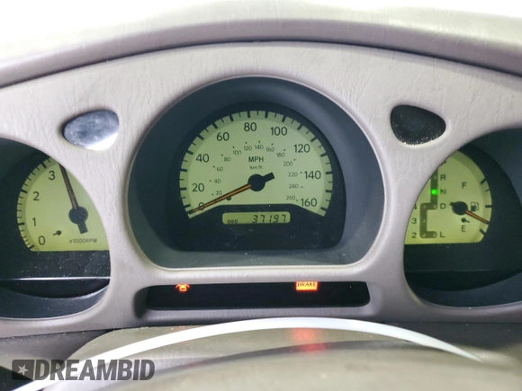 2000 Lexus GS 300 with VIN JT8BD68S0Y0110241, listed as a Copart auction lot 41993575 with 37,197 mi miles and Salvage Title. Bid and sale history available at DreamBid. Image 9.