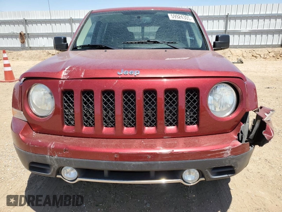 2014 Jeep Patriot Limited with VIN 1C4NJPCB6ED645325, listed as a Copart auction lot 59924305 with 69,705 mi miles and Salvage title. Bid and sale history available at DreamBid. Image 5.