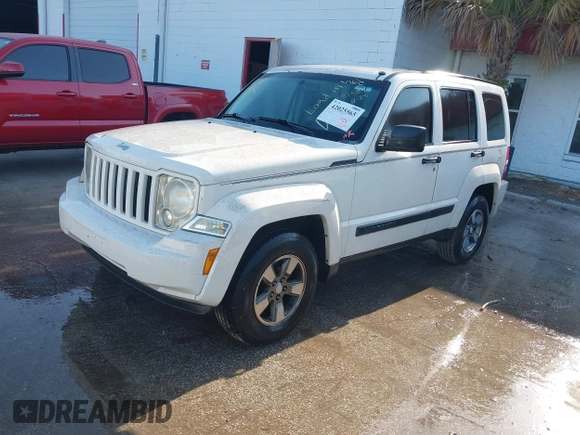 2008 Jeep Liberty Sport with VIN 1J8GP28K88W221584, listed as a IAAI auction lot 42025565 with 198,648 mi miles and . Bid and sale history available at DreamBid. Image 2.