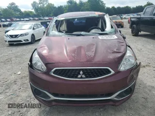 2020 Mitsubishi Mirage ES with VIN ML32A3HJ7LH010618, listed as a Copart auction lot 56702695 with 118,976 mi miles and Salvage title. Bid and sale history available at DreamBid. Image 5.