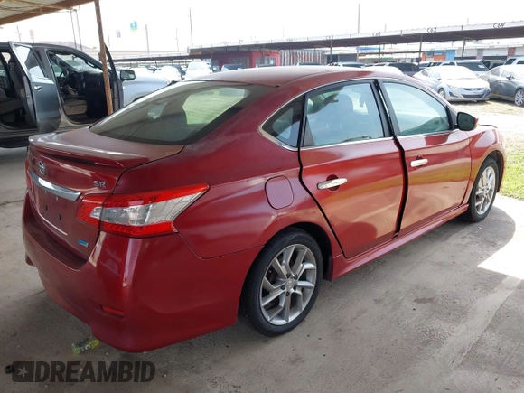 2014 Nissan Sentra S with VIN 3N1AB7AP1EY233761, listed as a IAAI auction lot 41922535 with 158,236 mi miles and . Bid and sale history available at DreamBid. Image 4.