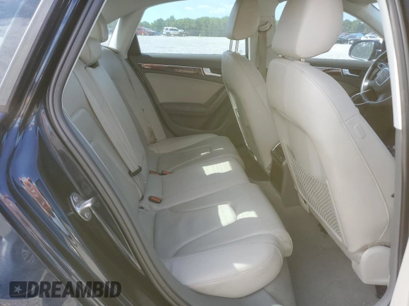 2011 Audi A4 Premium Plus with VIN WAUFFAFL2BN035030, listed as a Copart auction lot 58201545 with 171,872 mi miles and Salvage title. Bid and sale history available at DreamBid. Image 10.