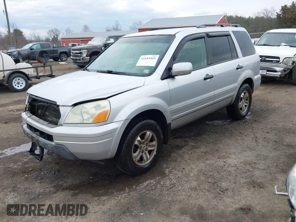 2005 Honda Pilot EX with VIN 5FNYF18455B064378, listed as a IAAI auction lot 41684465 with 248,225 mi miles and . Bid and sale history available at DreamBid. Image 18.