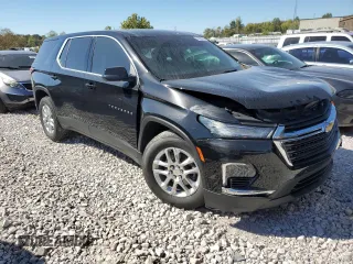 2023 Chevrolet Traverse LS with VIN 1GNEVFKWXPJ150897, listed as a Copart auction lot 73099374 with 38,565 mi miles and Salvage Title. Bid and sale history available at carsss.com. Image 4.