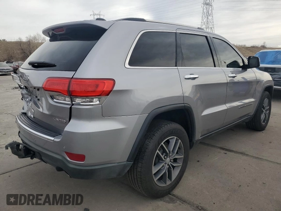 2017 Jeep Grand Cherokee Limited with VIN 1C4RJFBG8HC603435, listed as a Copart auction lot 50370315 with 58,676 mi miles and Salvage Title. Bid and sale history available at carsss.com. Image 3.