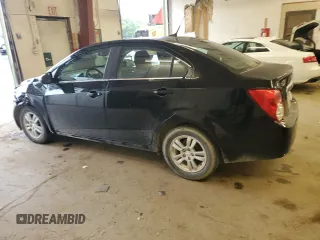 2012 Chevrolet Sonic LT with VIN 1G1JC5SH4C4189043, listed as a Copart auction lot 64846625 with Not provided miles and Salvage title. Bid and sale history available at DreamBid. Image 2.
