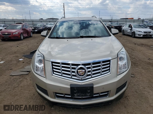 2016 Cadillac SRX Luxury Collection with VIN 3GYFNEE34GS553680, listed as a Copart auction lot 50609405 with 54,421 mi miles and Salvage Title. Bid and sale history available at carsss.com. Image 5.
