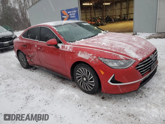 2020 Hyundai Sonata Hybrid Ultimate with VIN KMHL34JJ1LA010906, listed as a Copart auction lot 83382954 with 177,537 mi miles and Clean Title. Bid and sale history available at carsss.com. Image 4.