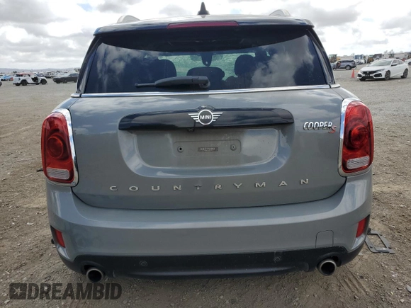 2020 MINI Countryman Cooper S with VIN WMZYW7C03L3L01905, listed as a Copart auction lot 57001705 with 118,244 mi miles and Salvage title. Bid and sale history available at DreamBid. Image 6.