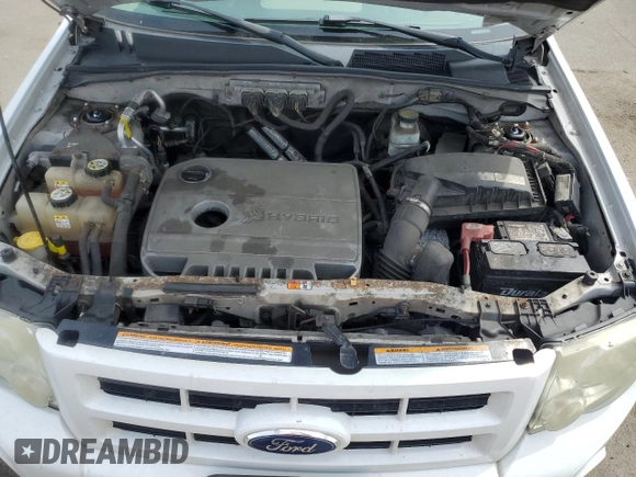 2010 Ford Escape Hybrid z VIN 1FMCU5K30AKC13098, wystawiony jako Copart lot #53623855 z przebiegiem 206 975 mil mil oraz Szkoda całkowita • Salvage title. Historia ofert i sprzedaży dostępna na DreamBid. Obrazek 12.