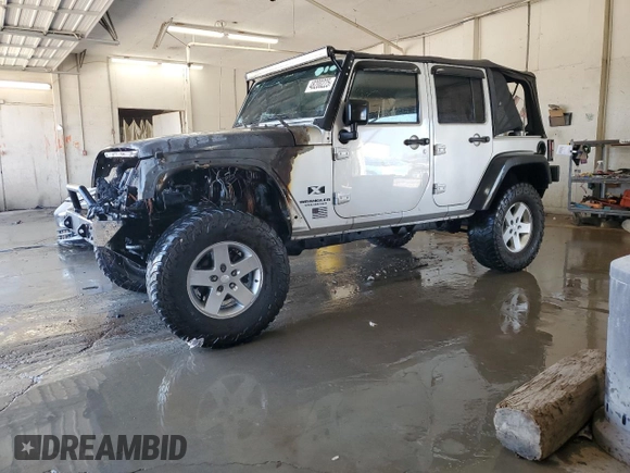 2008 Jeep Wrangler Unlimited X with VIN 1J4GB39198L517999, listed as a Copart auction lot 48200225 with Not Provided miles and Non Repairable. Bid and sale history available at DreamBid. Image 1.
