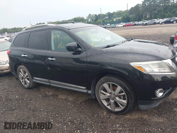2014 Nissan Pathfinder S with VIN 5N1AR2MM3EC698527, listed as a IAAI auction lot 42576249 with Not provided miles and . Bid and sale history available at DreamBid. Image 12.