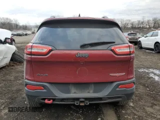 2017 Jeep Cherokee Trailhawk L Plus with VIN 1C4PJMBB6HW581711, listed as a Copart auction lot 89088395 with 102,365 mi miles and Salvage Title. Bid and sale history available at carsss.com. Image 6.