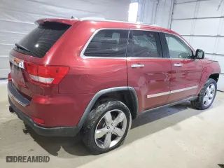 2012 Jeep Grand Cherokee Overland with VIN 1C4RJFCT8CC171384, listed as a Copart auction lot 48164355 with 213,848 mi miles and Salvage Title. Bid and sale history available at carsss.com. Image 3.