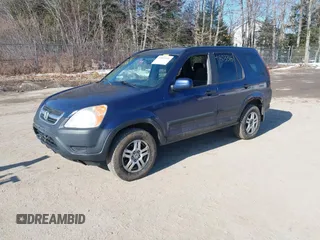 2002 Honda CR-V EX with VIN JHLRD78852C084643, listed as a IAAI auction lot 41803316 with 204,513 mi miles. Bid and sale history available at carsss.com. Image 2.