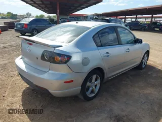 2006 Mazda 3 s Grand Touring with VIN JM1BK323761401222, listed as a IAAI auction lot 42046430 with 124,230 mi miles. Bid and sale history available at carsss.com. Image 4.